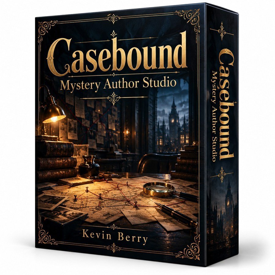 CaseBound Mystery Author Studio product box