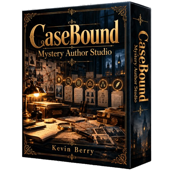 CaseBound Mystery Author Studio product box