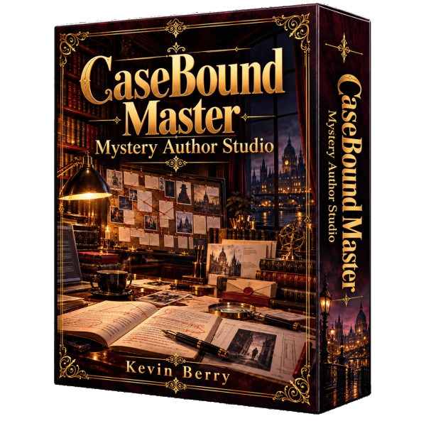 CaseBound Master Mystery Author Studio product box